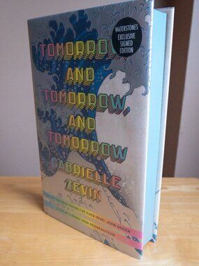 **SIGNED & RARE** Tomorrow, and Tomorrow... by Gabrielle Zevin, Waterstones, 1st